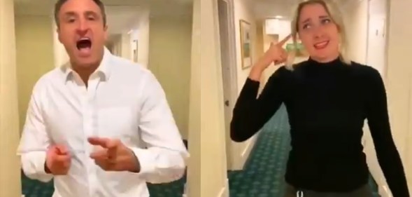 Tory MPs Dehenna Davison and Ben Everitt went head-to-head in a lip sync to Taylor Swift's 'Shake It Off'
