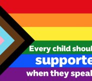 The charities made their support for trans kids clear