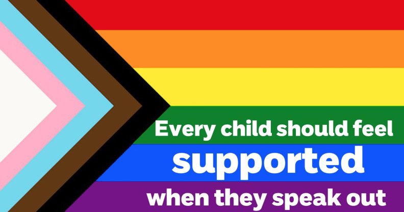 The charities made their support for trans kids clear