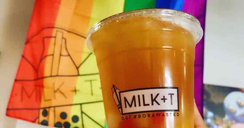 man threatens to blow up tea shop over pride flag and biden sign