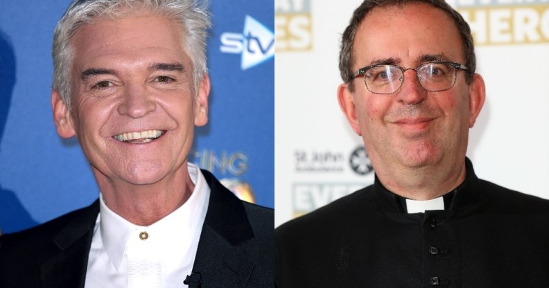 Phillip Schofield (L) and Rev. Richard Coles (R)