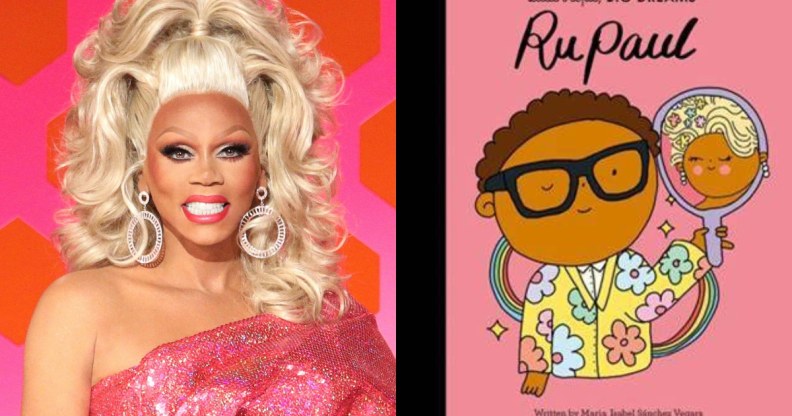 Following Elton John and David Bowie, RuPaul will be the latest lGBT+ icon to appear on the Little People, Big Dreams series. (VH1/The Quarto Group)