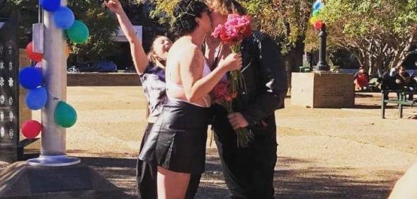 queer couples married by non-binary witch
