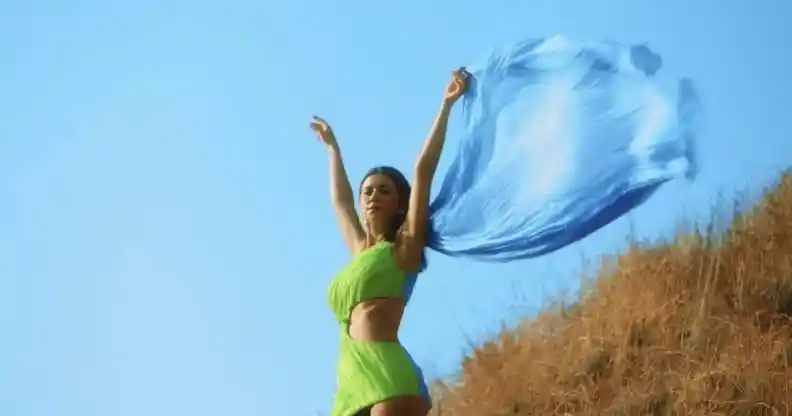 Marina Man's World music video