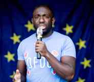 Pro-EU campaigner Femi Oluwole. (Ollie Millington/Getty Images)