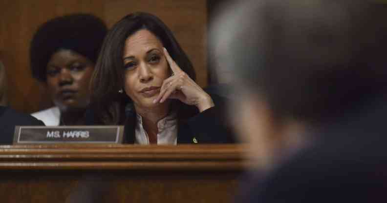 Kamala Harris will give up her Senate seat in January