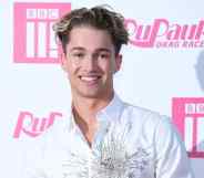 I'm A Celeb star AJ Pritchard attends the RuPaul's Drag Race UK launch