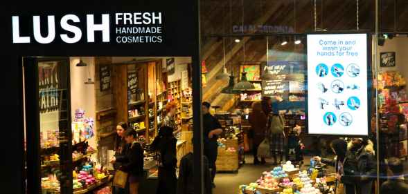 Cosmetics brand Lush is facing criticism over its donations to Woman's Place UK
