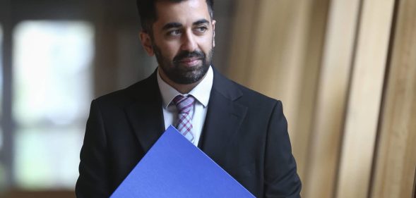 The Scottish government's justice secretary Humza Yousaf.