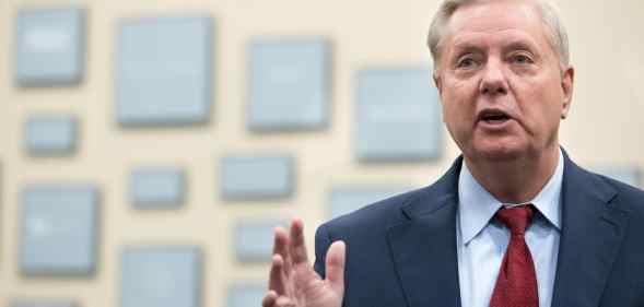 Senator Lindsey Graham is facing a tough challenge from Democrat challenger Jaime Harrison ahead of the November 3 election