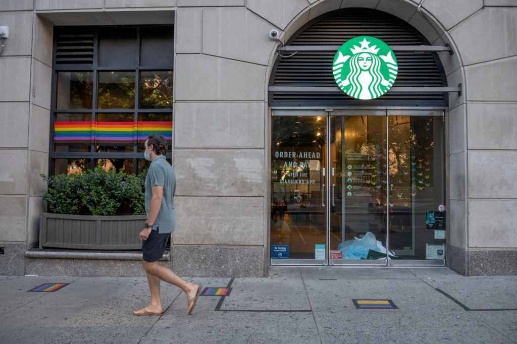 Starbucks rainbow pride t-shirt lawsuit