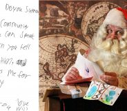 Will sent the letter to Santa Claus