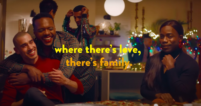 Ritz crackers queer holiday advert