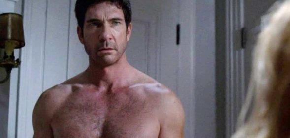 Dylan McDermott as Ben Harmon in American Horror Stoys, standing topless