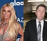 Britney Spears and her father, James 'Jamie' Spears. (Getty)