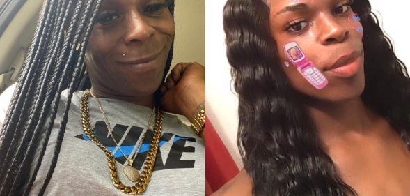 Facebook profile pictures of Chae’Meshia Simms and Skylar Heath