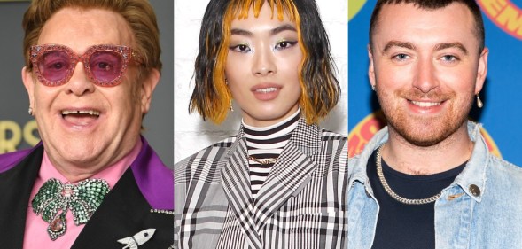 Sir Elton John, Rina Sawayama and Sam Smith