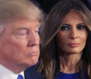 Donald Trump and his wife Melania. (Chip Somodevilla/Getty Images)