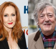 JK Rowling and Stephen Fry