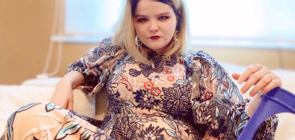 Illustrator Dandy Doodlez who has ME and is busting taboos about sex, disability and queerness