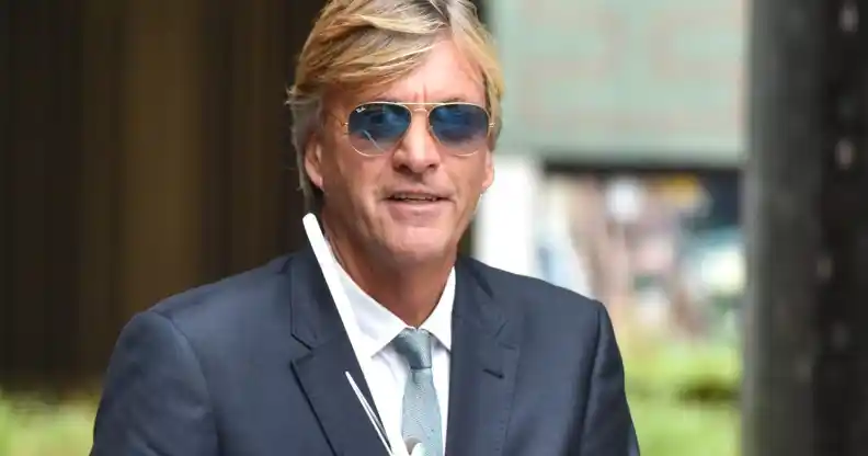 Richard Madeley seen outside the ITV Studios on August 28, 2019 in London, England.