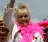 Barbara Windsor attends Brighton Pride, 2006
