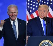 Joe Biden was heavily favoured over Donald Trump among LGBT+ voters