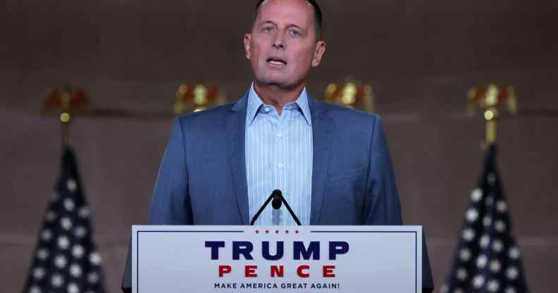 Former acting director of national intelligence Richard Grenell