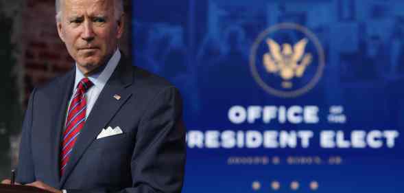 US President-elect Joe Biden praised Nancy Pelosi
