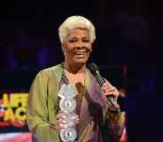 Dionne Warwick accepts a MOBO award