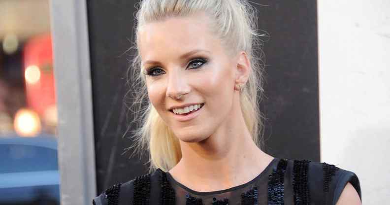 Heather Morris Glee Mark Salling