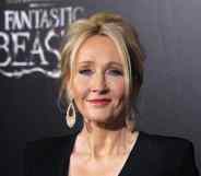 Harry Potter author JK Rowling attends the Fantastic Beasts And Where To Find Them premiere in 2016