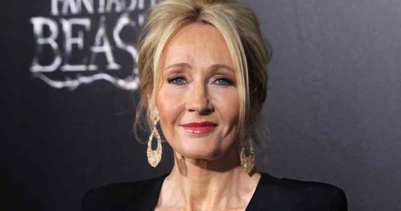 Harry Potter author JK Rowling attends the Fantastic Beasts And Where To Find Them premiere in 2016