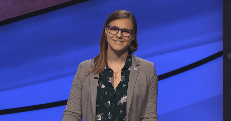 Jeopardy! champion Kate Freeman, a financial analyst from Lake Orion, Michigan