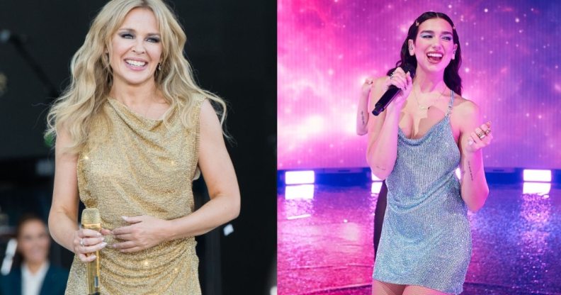 Kylie Minogue Dua Lipa