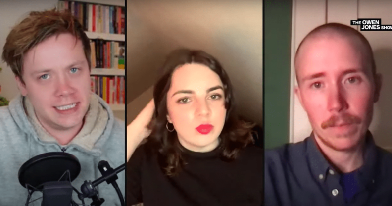 Owen Jones, Shon Faye and Freddy McConnell dissect British transphobia