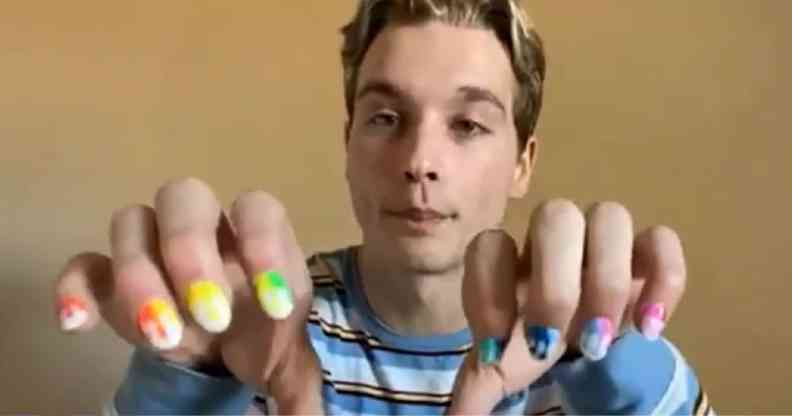 Trevor Wilkinson, 17, a senior at Clyde High School in Clyde, Texas