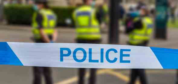 Glasgow Police At An Incident