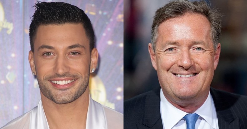 Strictly: Giovanni Pernice wants Piers Morgan for male same-sex couple