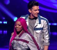 Lady Leshurr pansexual LGBT dancing on ice
