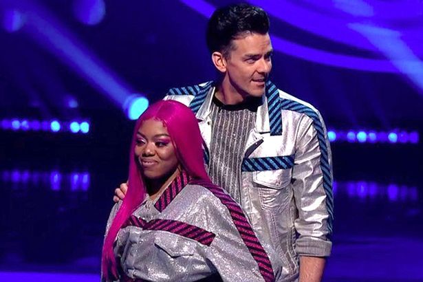 Lady Leshurr pansexual LGBT dancing on ice