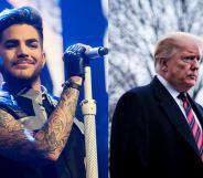 Adam Lambert Donald Trump
