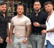 Four Lads in Jeans homophobia McDonald's