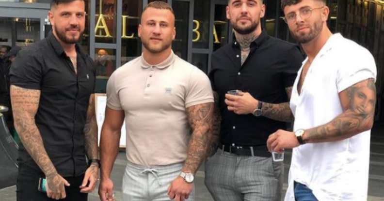 Four Lads in Jeans homophobia McDonald's