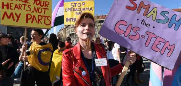 Croatia trans rights rally