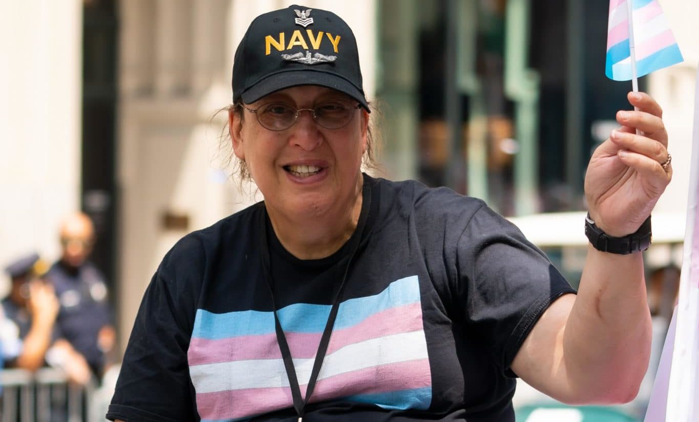Trans Pride flag creator asks Joe Biden to fly it at US embassies