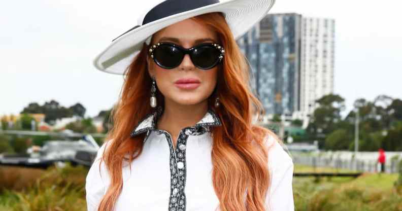 Lindsay Lohan gay Cameo