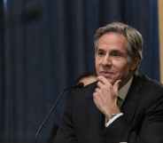 Biden administration secretary of state Antony Blinken at his confirmation hearing