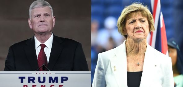 Franklin Graham claimed that Margaret Court was simply 'quoting the Bible'