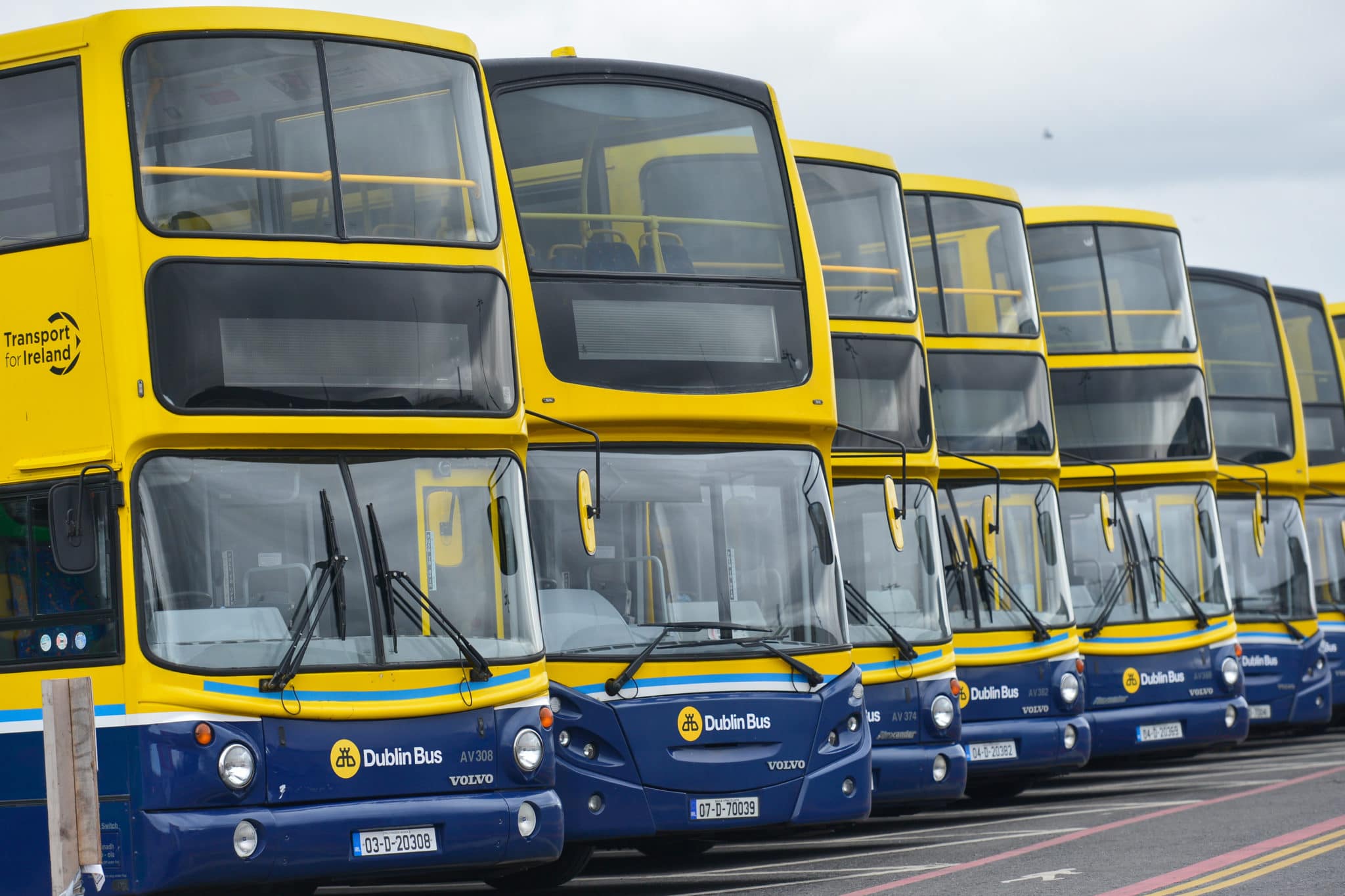 Автобусы в Ирландии. ОКТО автобусная компания.